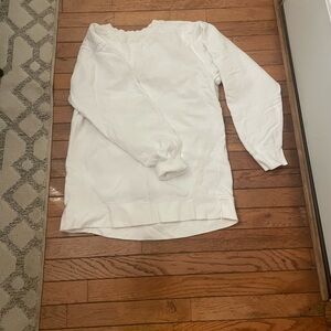 NWOT Comfort Colors Classic White sweatshirt